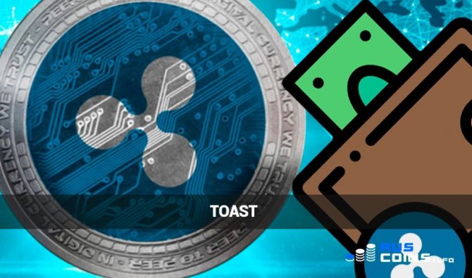 кошелек Toast, можно использовать для хранения криптовалюты XRP
