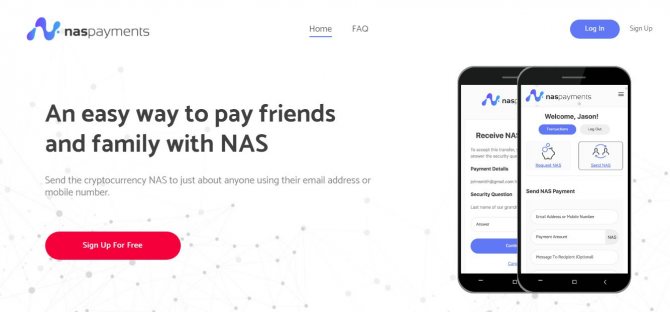 Мобильное приложение Nas Pay