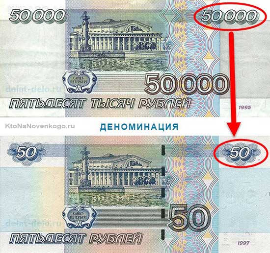 Тысячи в рубли